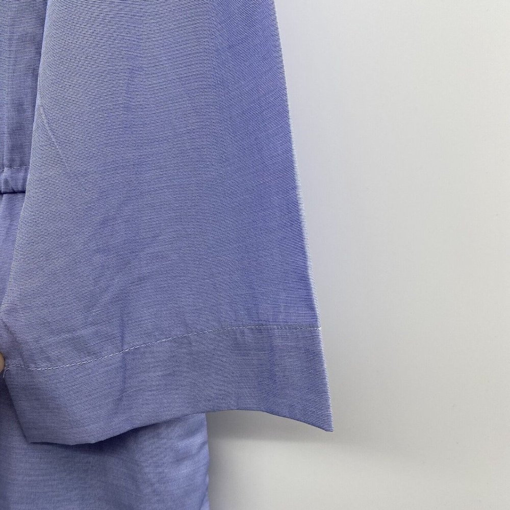 Pomander Place Tuckernuck Women's Chambray Lucy Dress Blue Tier Tie Waist Mini M - Picture 5 of 12